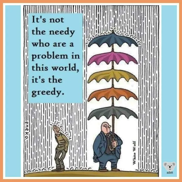 Jesus May Be Made Up But At Least The Story Had A Point Help The Needy, And Greed Is A Sin