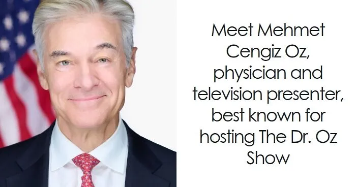 Mehmet Oz: Bio And Career Highlights