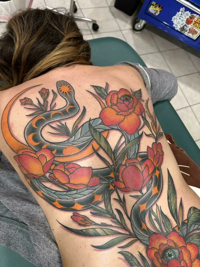 Back Piece By Me @brandondavidtattooer - Lake Pointe Tattoo In Gainesville Georgia