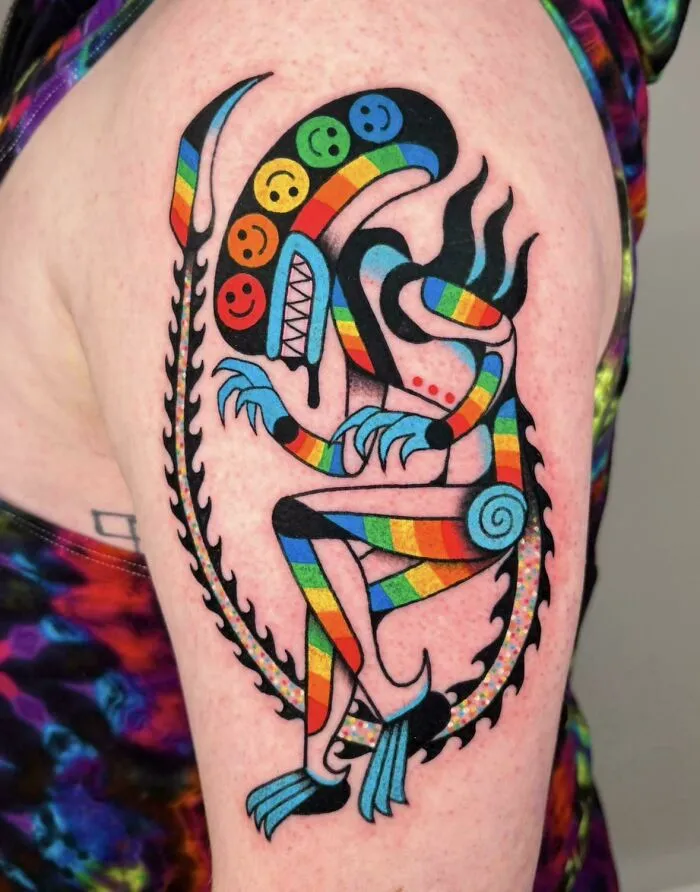 Xenomorph Tattoo By Me @winstonthewhale In Portland, Or