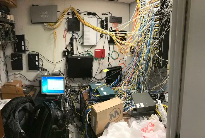 I Had To Do Work In This Place Yesterday. I Almost Walked Out