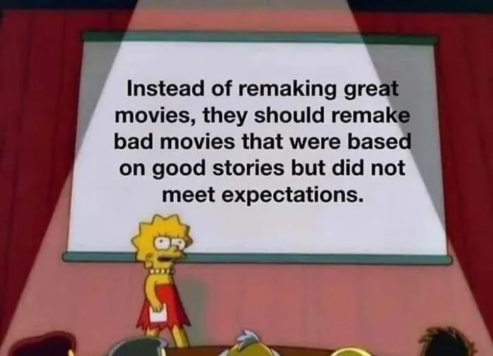 Lisa Simpson Has A Good Idea About Remakes
