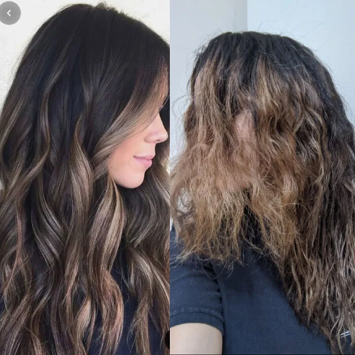 Grew My Hair Out For 4 Years. It Was At The Healthiest It Had Been In My Entire Adult Life.. This Is What I Asked For vs. What I Got