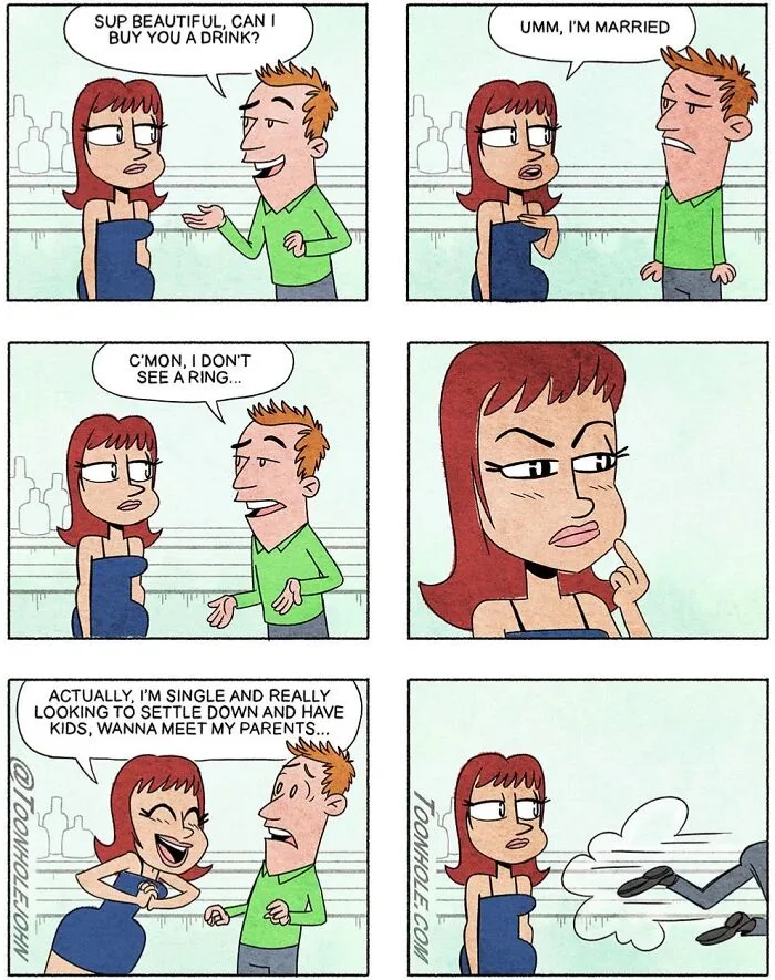 Dark Humor Fans Might Appreciate These 40 New Twisted Comics By Toonhole John