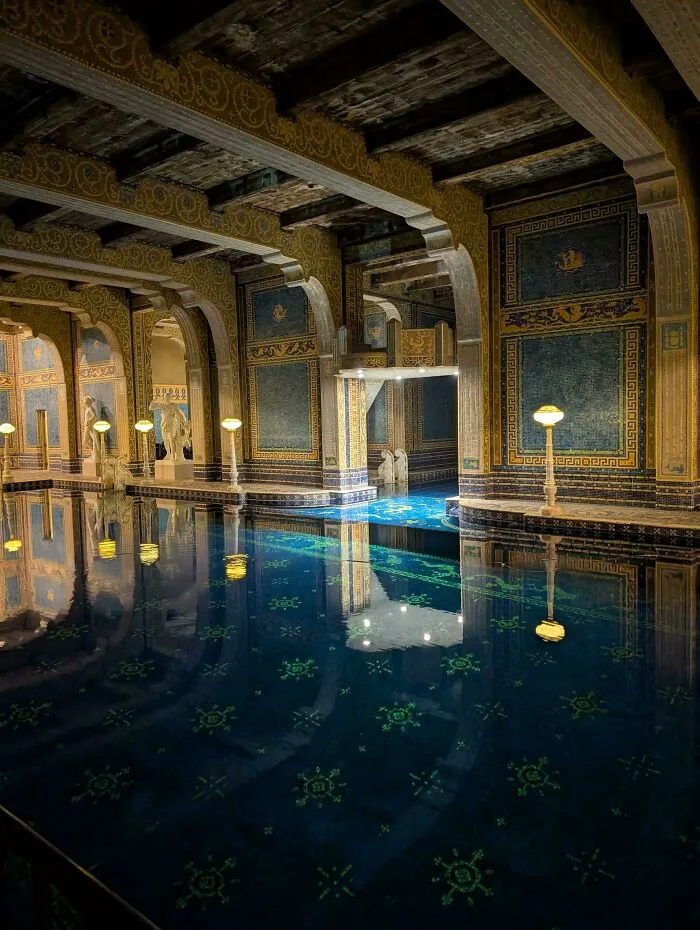 The Indoor Pool At Hearst Castle