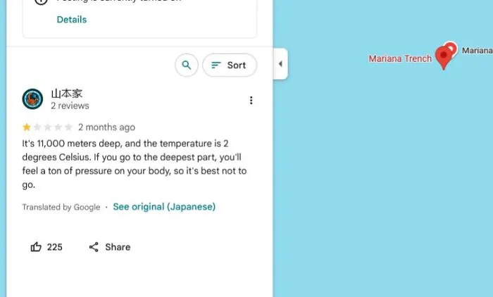 Mariana Trench Review