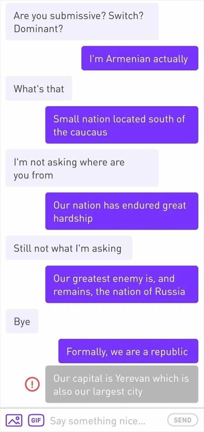 I’m Armenian Actually