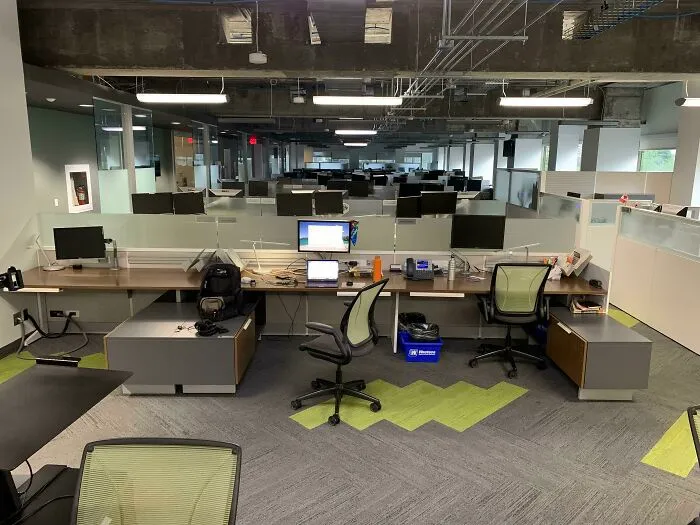 My Office Has Been Empty Since March 2020. I Am The Only Person Still Working Here