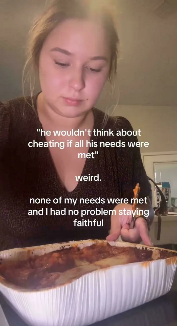 Not Cheating Is Literally The Bare Minimum