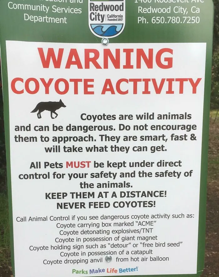 Sign At A Neighborhood Park. Read The Fine Print
