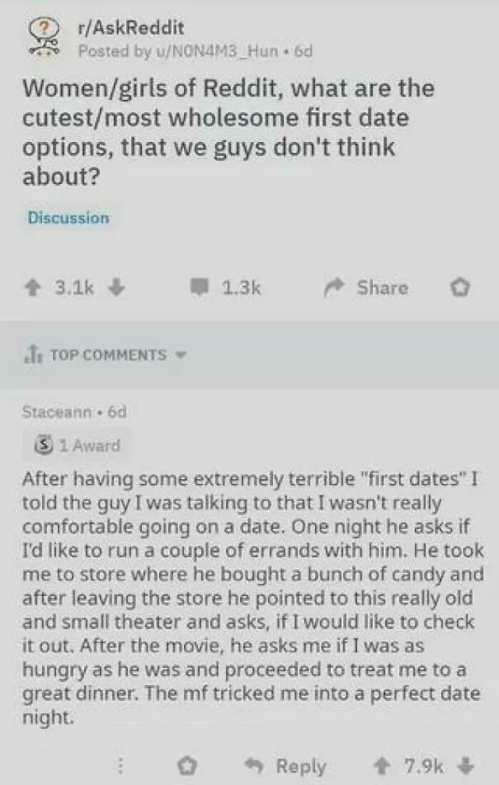 Wholesome Date