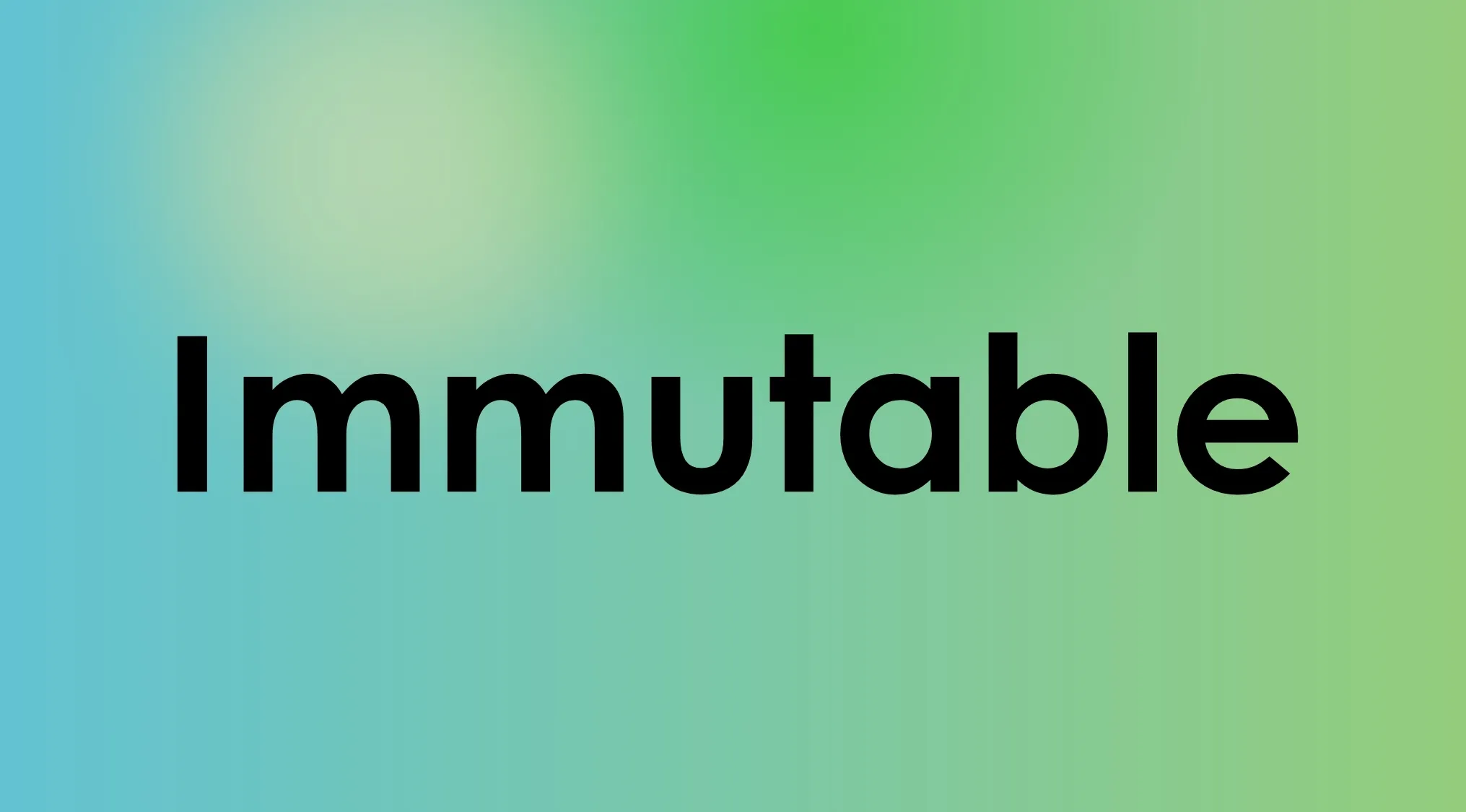 Smart People Words: Part 7, an image displaying the word 'Immutable' for matching the word to its meaning.