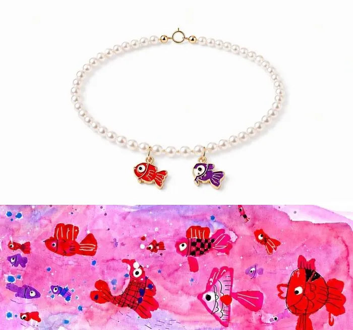 20 Children’s Drawings Turned Into Handcrafted Enamel Jewelry By Minttnim