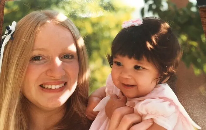My Mom And I, The Day I Was Officially Adopted, September 1981
