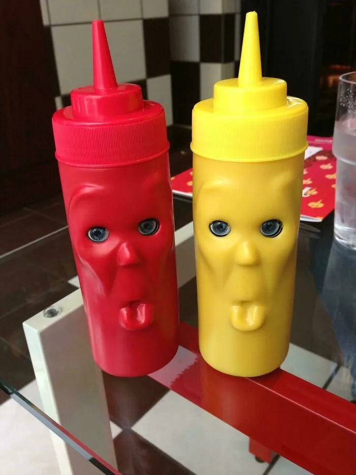 👁️ 👁️ + Condiments =