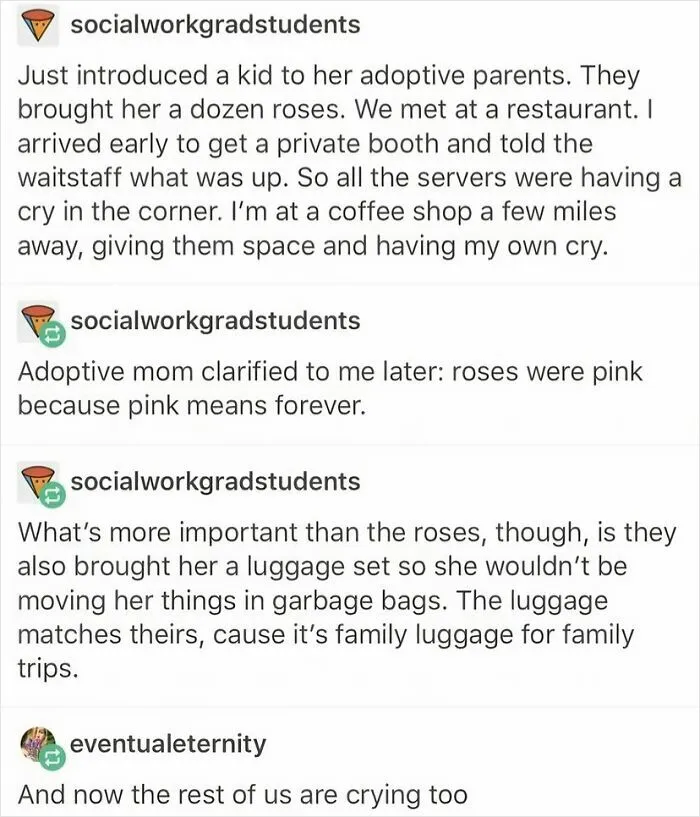 I’m Not Crying, You’re Crying