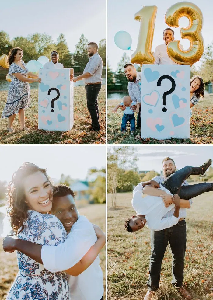 Had An "Adoption Reveal" Photo Shoot For Our Newly Adopted Teen, Complete With Teenage Eye Rolls
