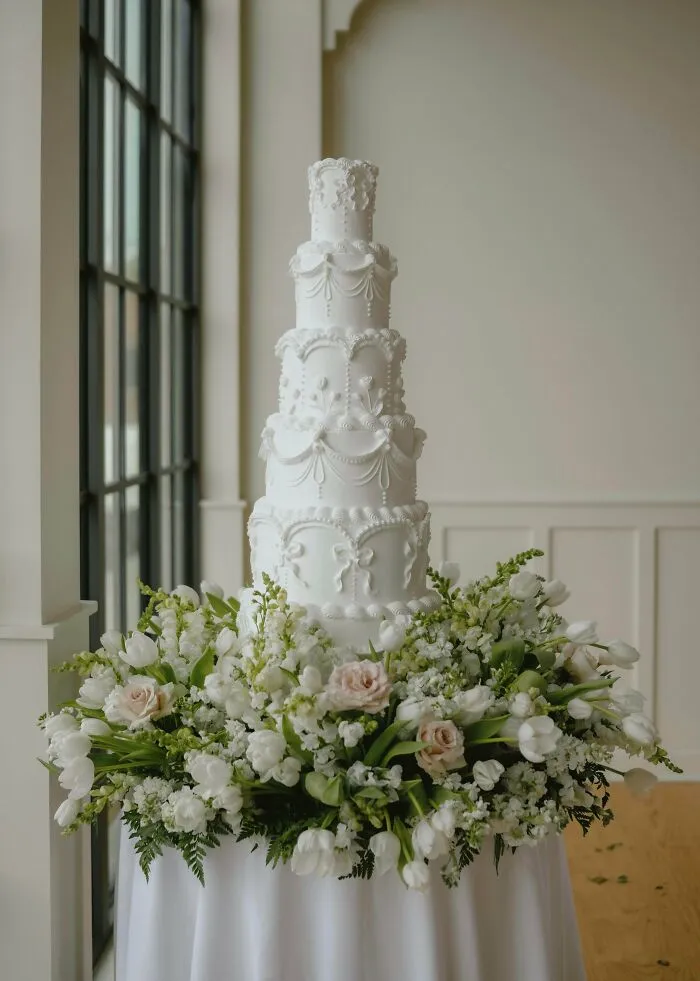 Made My First Wedding Cake, For My Own Wedding