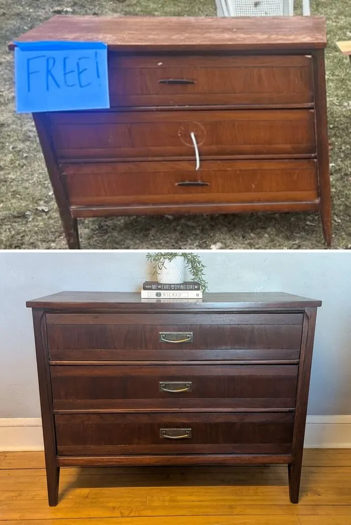 I Can't Say No To Free Curb Furniture In Need Of Some Love