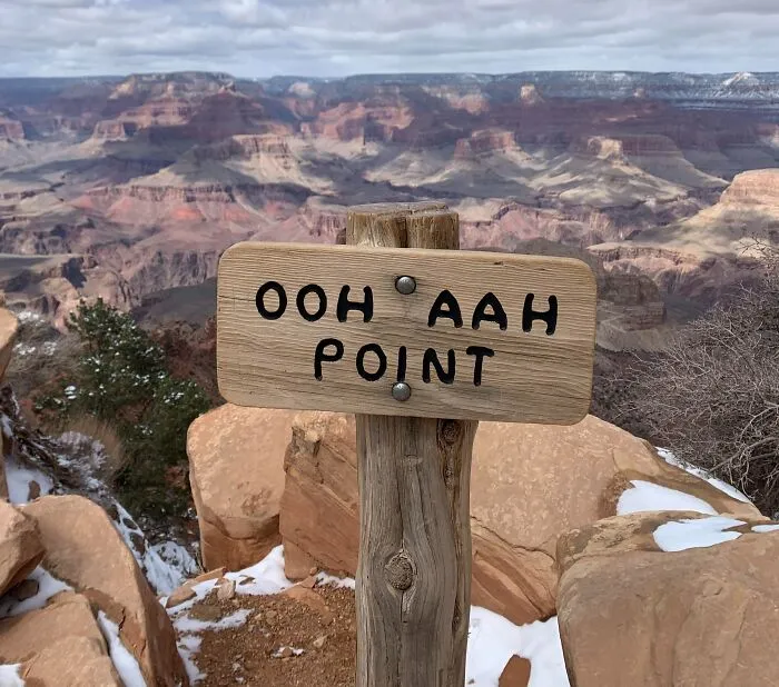 Views From The South Kaibab Trail, Grand Canyon, AZ
