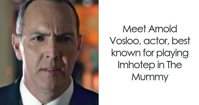 Arnold Vosloo: Bio And Career Highlights