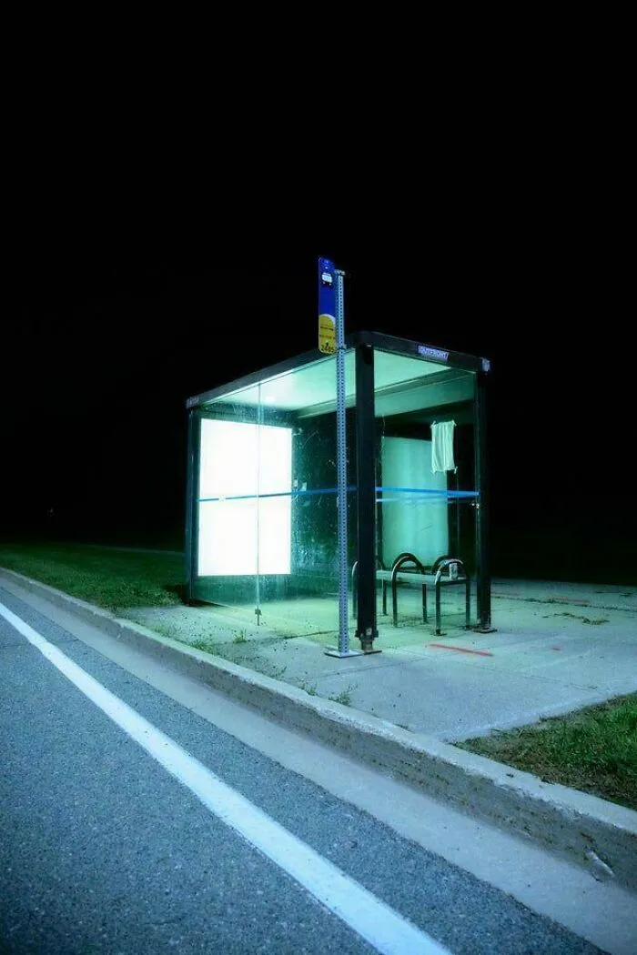 A Stop For A Bus That Never Comes