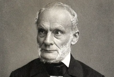 Rudolf Clausius, a scientist who introduced the concept of entropy in thermodynamics, posing for a portrait.