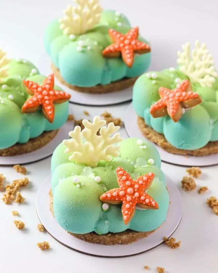 I Made Key Lime Cloud Entremets