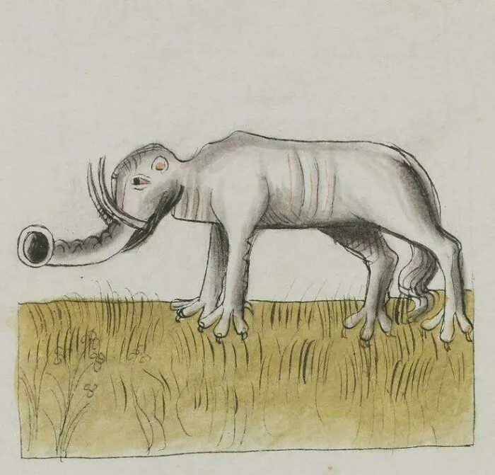 To Paint An Elephant By A Mediaeval Painter Who Had Never Actually Seen One But Had Read About It