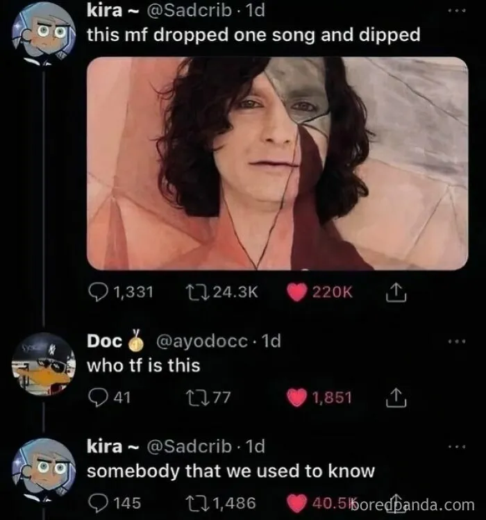 Somebody That I Used To Know