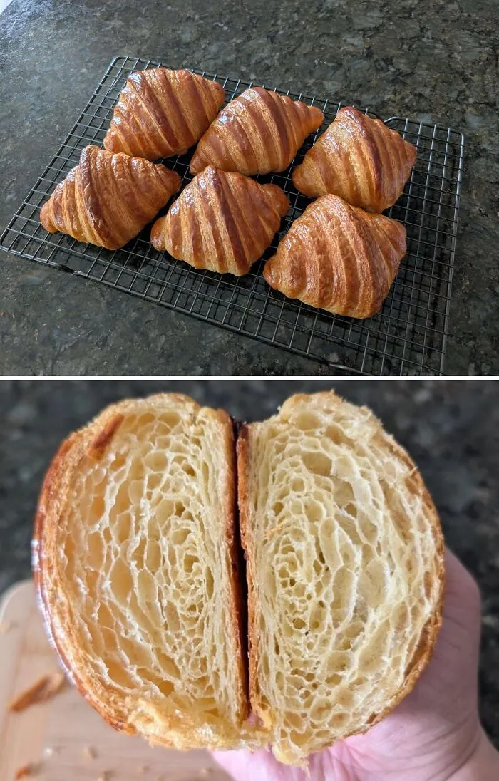 My Croissants After Three Months Of Practice And Recipe Tweaks