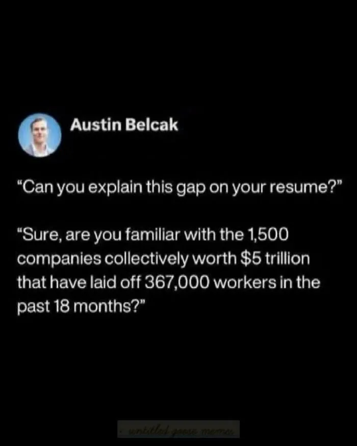 Position Requires Steady Work History