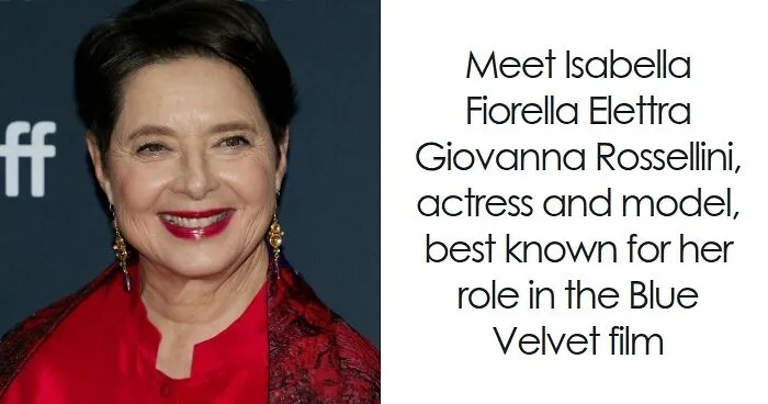 Isabella Rossellini: Bio And Career Highlights