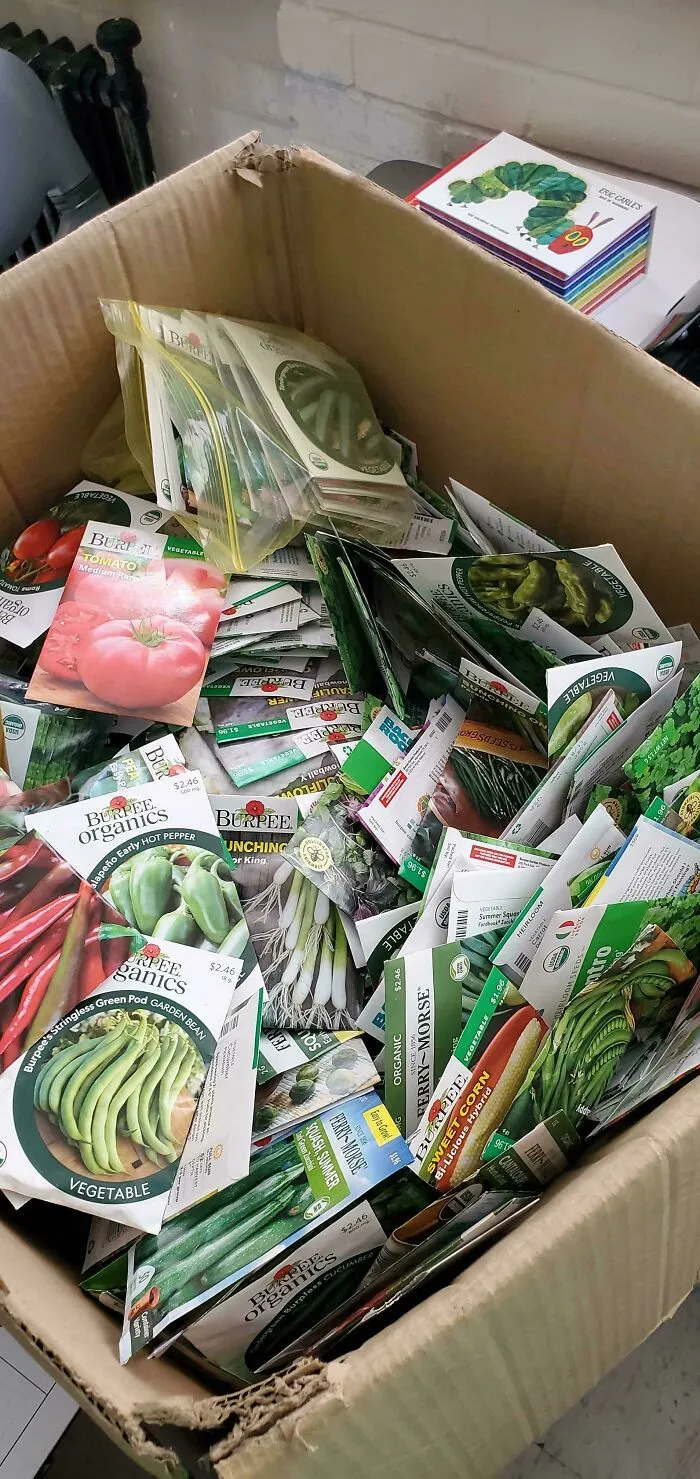 Legendary Pull Today. Thousands Of Fruit Veg And Flower Seeds