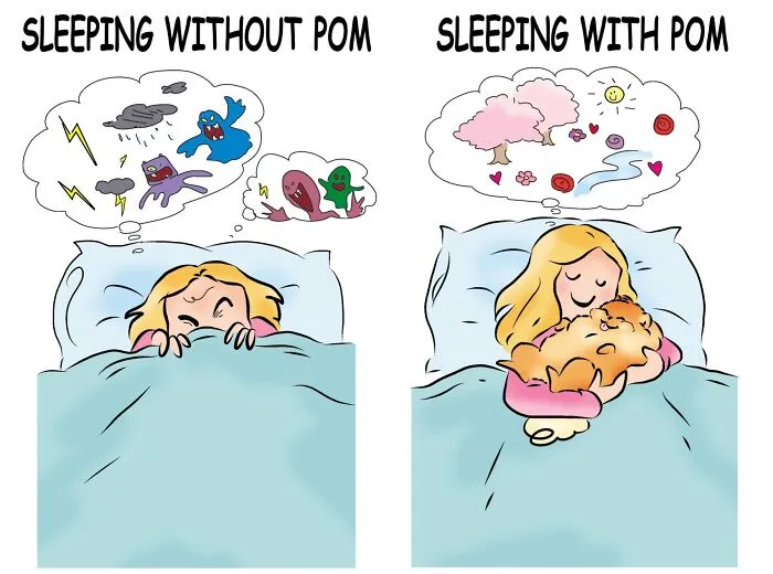 This Artist Captures The Chaos, Charm, And Confidence Of Pomeranians In 40 Comics