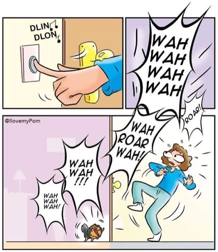 This Artist Captures The Chaos, Charm, And Confidence Of Pomeranians In 40 Comics