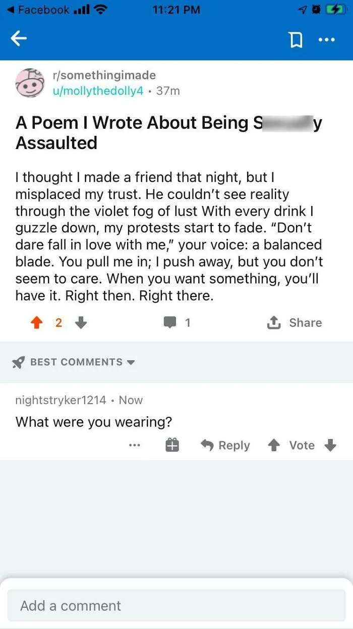 This Guys Comment On My Poem 🤭