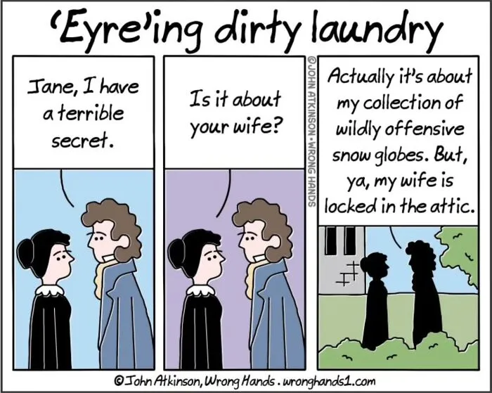 31 Clever And Absurd Comics By John Atkinson That Put A Weird Spin On Random Everyday Thoughts