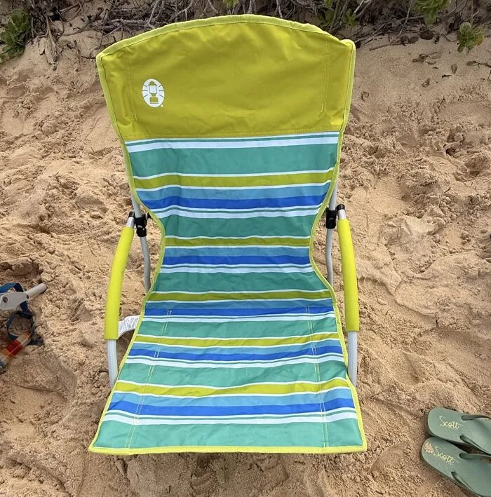 Showing Up To The Beach With A <a Style="Display:inline;" Href="Https://Www.amazon.com/Coleman-Utopia-Breeze-Beach-Sling/Dp/B00s57iq6k?ie=utf8&th=1&linkcode=ll2&tag=bpcorgi-20&linkid=e227975c8f4c28466c3b467cf75c53d2&language=en_us&ref_=as_li_ss_tl" Target="_blank">  <span Style="Font: Inherit; Color: #d74b1f;"> Lightweight Coleman Beach Chair </Span> That Sets Up In Seconds And Weighs Almost Nothing Means More Time Sitting And Significantly Less Time Wrestling With Equipment In The Sand