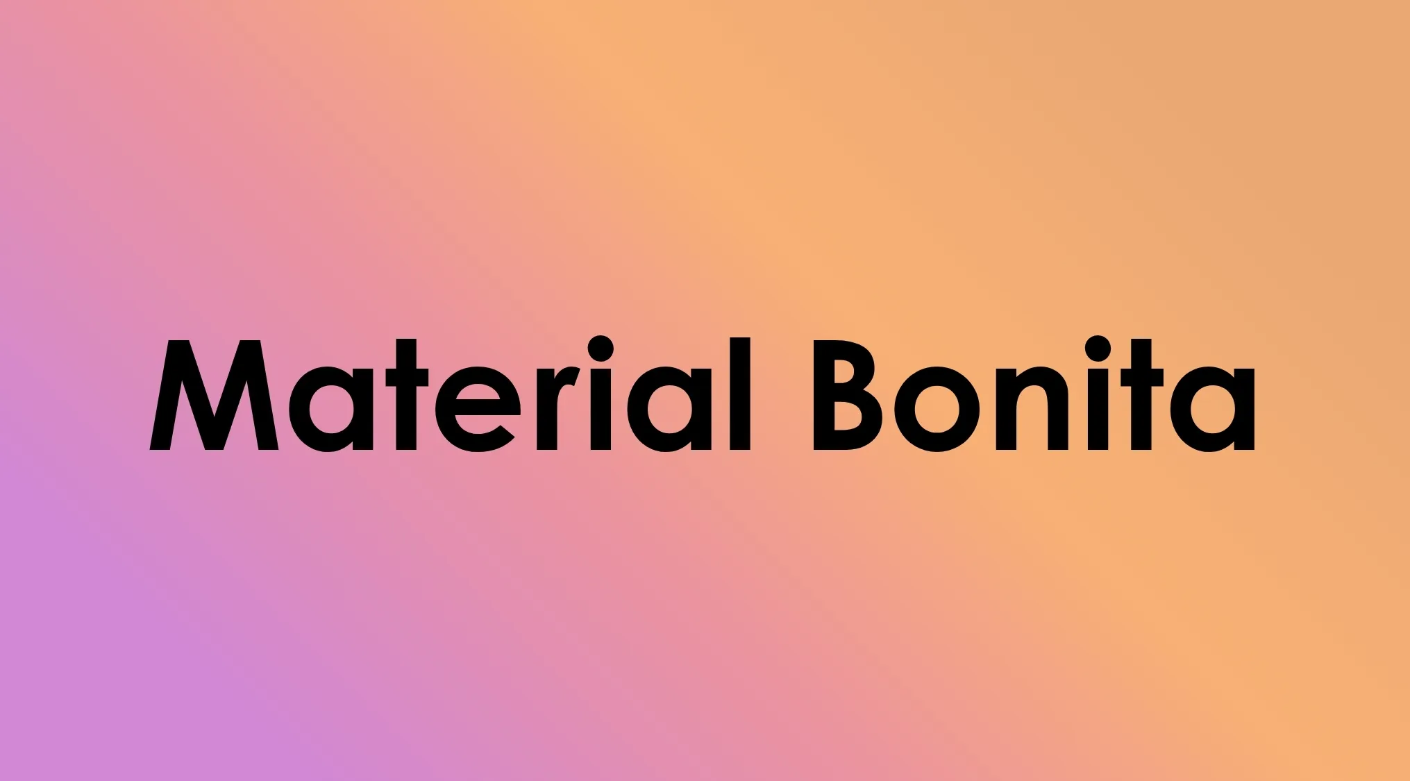 Song title mashups, Material Bonita, an example of a song title mashup.