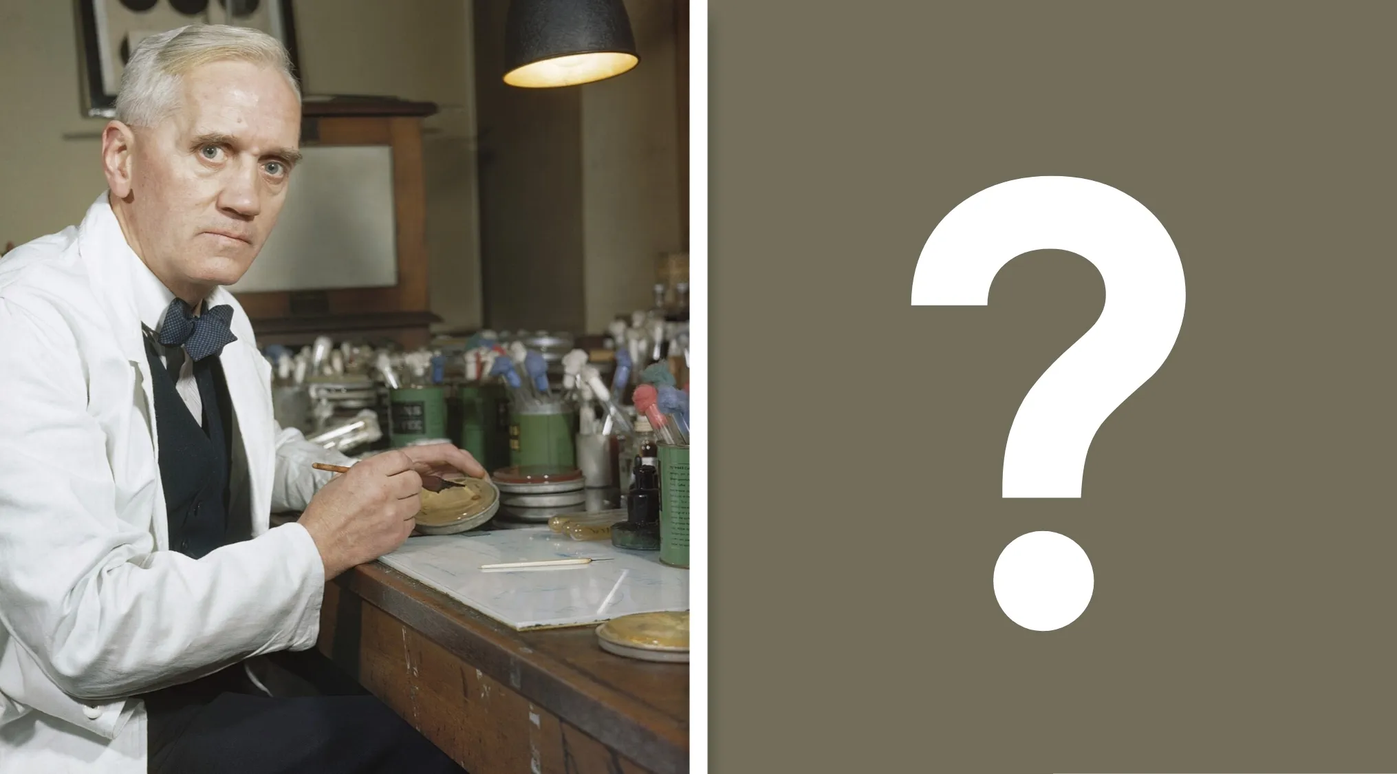 Alexander Fleming, medicine, penicillin discovery for pub trivia quiz part 11.