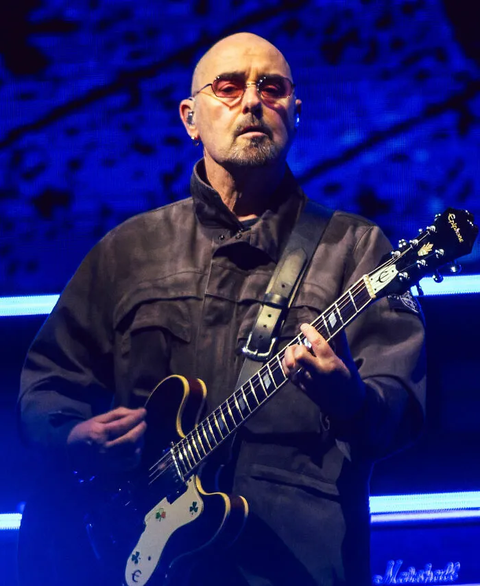 Guitarist Paul Arthurs, 61