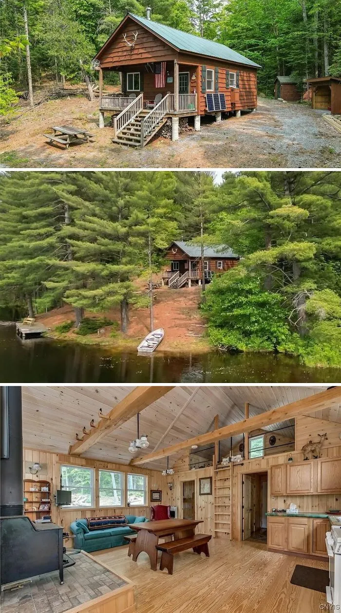 $190,000 For An Off‑grid Adirondack Cabin With Its Own Dock. Am I Supposed To Not Sell Everything?