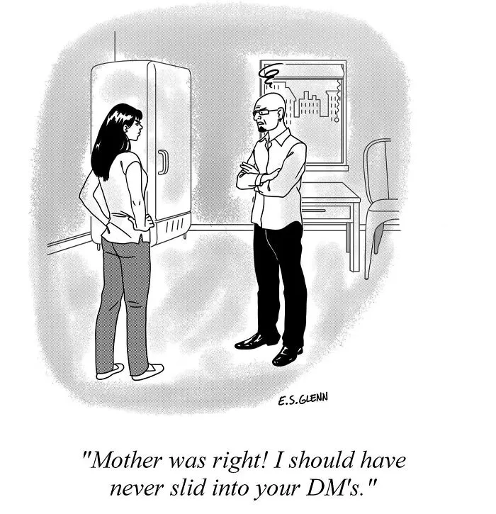 38 Clever Comics By This Artist That Joke About Relationships, Technology, And Everyday Anxiety