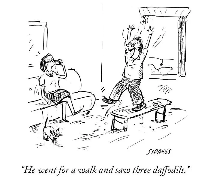 A Longtime New Yorker Cartoonist Captures The Strange Logic Of Everyday Life (24 New Pics)