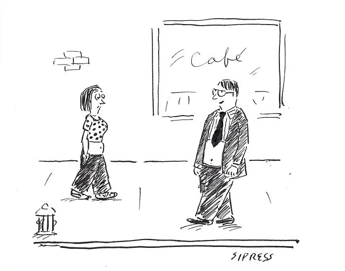 A Longtime New Yorker Cartoonist Captures The Strange Logic Of Everyday Life (24 New Pics)