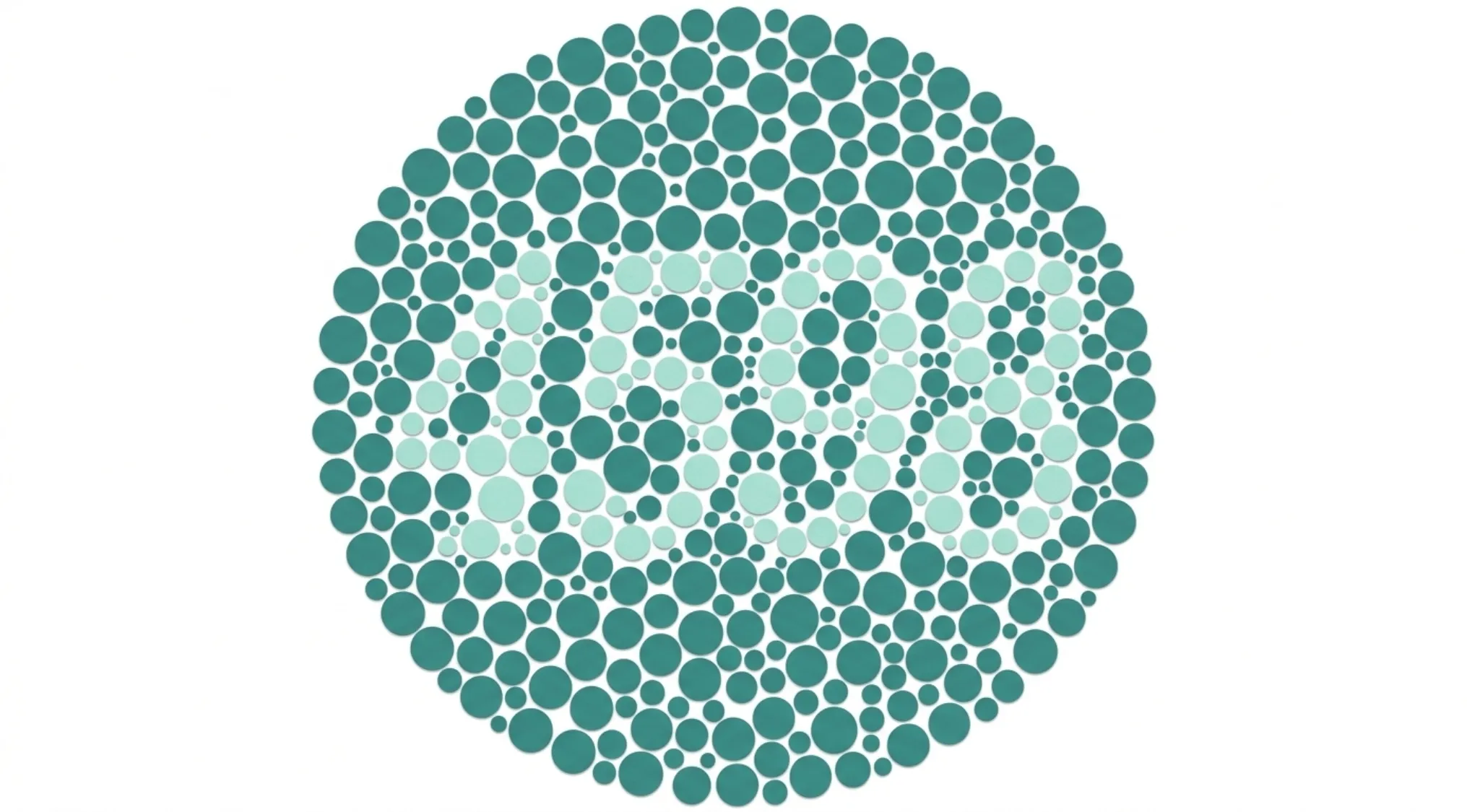 A number 45 is hidden in this color blindness test. Can you see the number hidden in the image?