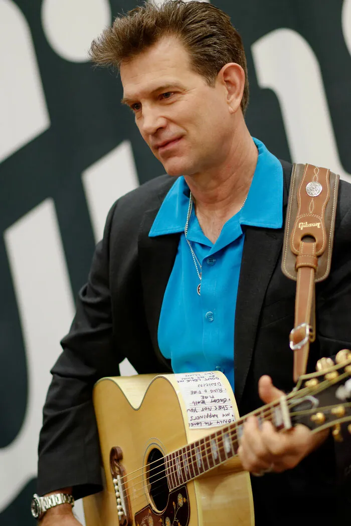 American Singer-Songwriter, Guitarist, and Actor Chris Isaak, 70