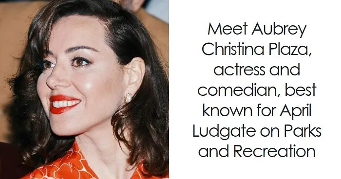 Aubrey Plaza: Bio And Career Highlights