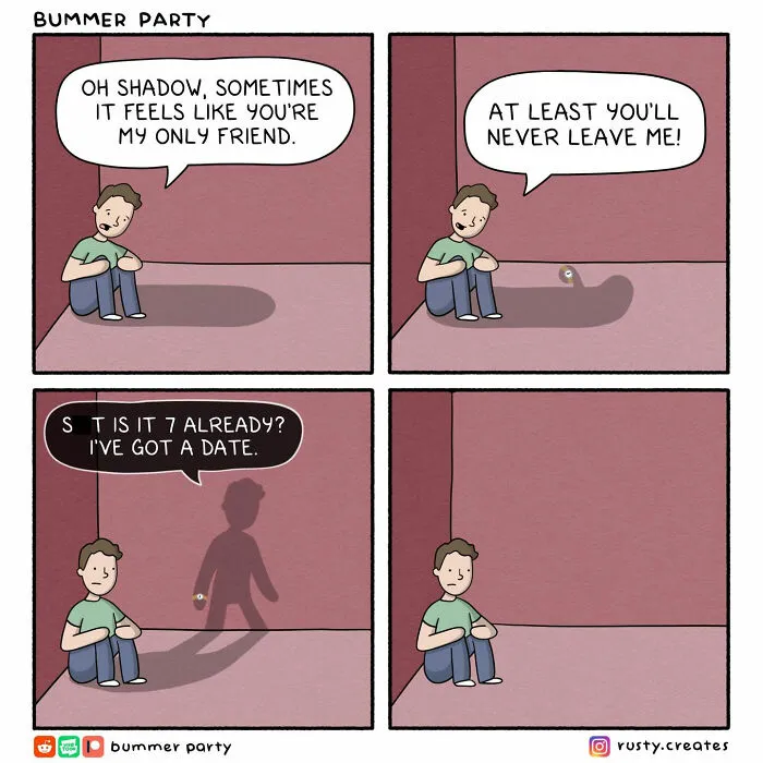 31 New Comics By Rusty Epstein That Capture The Funny, Awkward, And Absurd Side Of Everyday Life